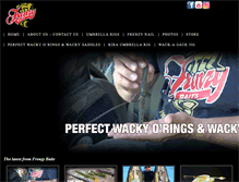Tablet Screenshot of frenzybaits.com